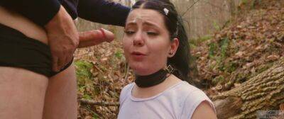 Rough Anal Sex And Atm With Sweaty Rimjobs For Painslut While Hiking Up Mountain on vidgratis.com