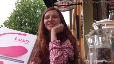 CzechStreets - Hot Russian girl with a hairy pussy has an orgasm in public - Czech Republic - Russia on vidgratis.com