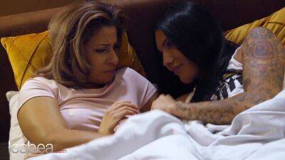 Vanessa Decker lesbian facesitting orgasm with Latina on movie night - Czech Republic on vidgratis.com