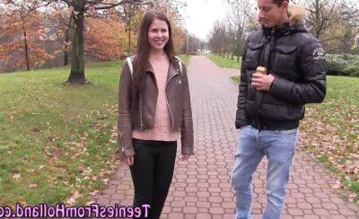 Dutch teen gets facial - Netherlands on vidgratis.com