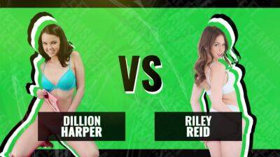 Choose your champion in this battle! Riley Reid & Dillion Harper by Team Skeet. on vidgratis.com