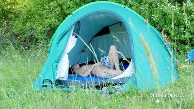 Nudist Milf Alzbeta Sleeping In The Tent on vidgratis.com