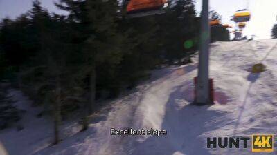 When Husband is Loser, Wife Fucks any Skier on vidgratis.com