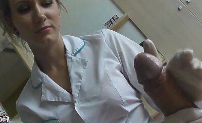 Sex treatment by a hot nurse creampie on vidgratis.com
