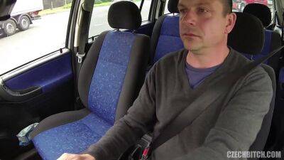 Hard sex procreation in the car with european whore on vidgratis.com