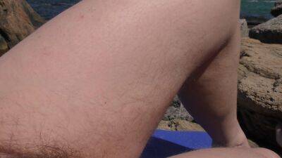 Hairy wife on nudist beach on vidgratis.com