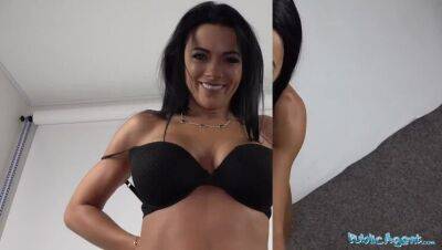 Public Agent Fast fucking with tanned tight body babe with big tits on vidgratis.com