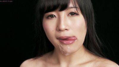 Busty Japanese Moeka Kurihara gets cum on face - fetish - Japan on vidgratis.com