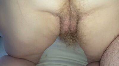 My wife doesnt like to shave her pussy and I love how her hairy pussy looks on vidgratis.com