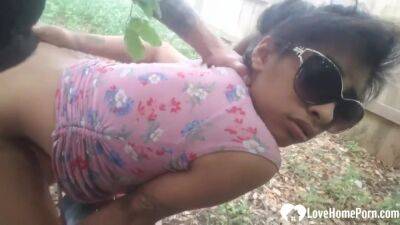 Fucking my Latina Girlfriend In Backyard - homemade hardcore with cumshot - Germany on vidgratis.com