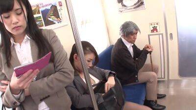 Japanese group sex porn in public subway - big natural tits - Japan on vidgratis.com