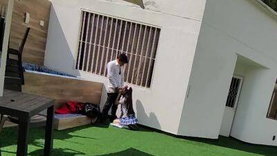 Young School Boys Have Sex On The School Terrace And Are Caught On A Security on vidgratis.com