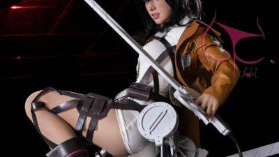 Mikasa Sex Doll - Attack on Titan on vidgratis.com