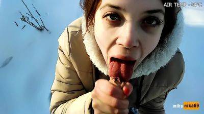 Extreme Blowjob In The Park Air Temperature 18c With Miha Nika 69 And Mi Ha on vidgratis.com