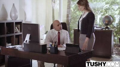 TUSHY.com - Submissive secretary punished and sodomised on vidgratis.com