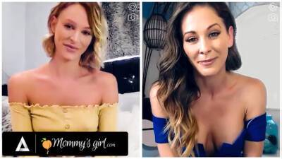 MOMMYSGIRL Thirsty Emma Hix And Stepmom Cherie DeVille Share Their Wet Pussy On Cam on vidgratis.com