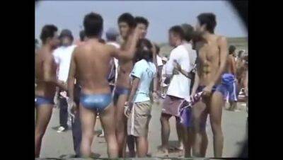 Sneak shot swimming sports men's on the beach - MANIAC撮盗 - Japan on vidgratis.com