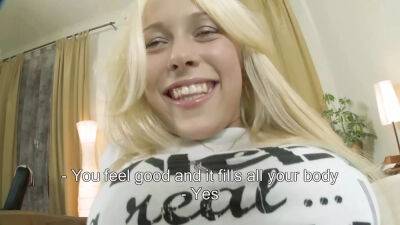 Amazing blonde German teen adores cum in her asshole - Germany on vidgratis.com