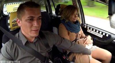 Lascivious blond cheats on hubby with Czech taxi driver - Czech Republic on vidgratis.com