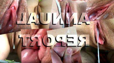 Our homemade collection of cumshots, creampies and female orgasms for 2022. Part 1 on vidgratis.com