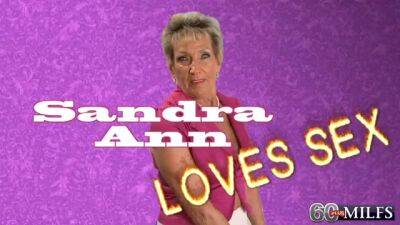 Cum-Hungry Sandra Ann Rides Again! - 60PlusMilfs on vidgratis.com