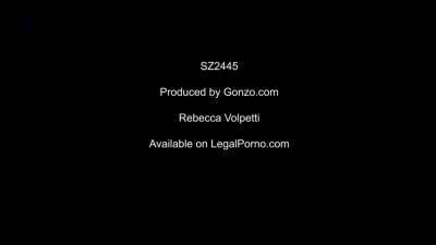 Sensuous nymph Rebecca Volpetti pissing fetish gangbang hot xxx clip on vidgratis.com