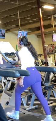 Gym candid big booty asian on vidgratis.com