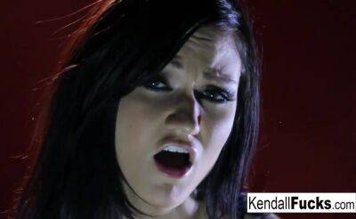 Kendall has fun getting her pussy wet - Kendall karson on vidgratis.com