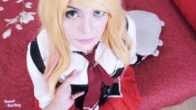 Marin Kitagawa fucks in Bible Black Cosplay on vidgratis.com