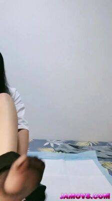 Asian college student sex with her instructor - China on vidgratis.com