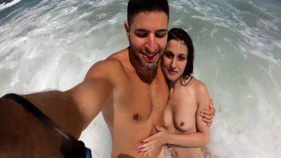 Having Fun With Hot Italian Girl In A Nude Beach 5 Min With Antonio Mallorca - Italy on vidgratis.com