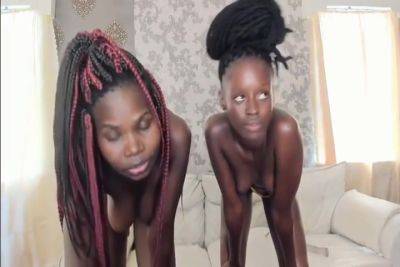 Two African Girls Masturbating on vidgratis.com