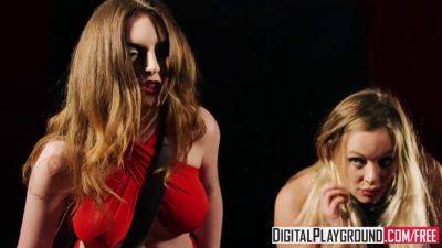 Jessa Rhodes & Max Deeds parody digital playground with Red Maiden in DP action on vidgratis.com