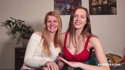 Hot Redhead Lesbian Finds a Way To Make Her Sexy Friend Feel Better - Blonde and redhead - Germany on vidgratis.com