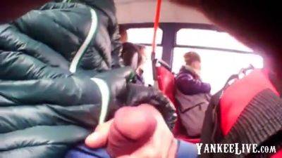 Two Girls Watch Bus Flasher on vidgratis.com