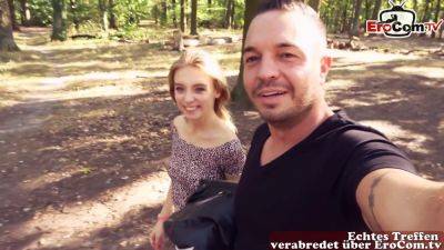 Small 18yo tourist teen seduced in public for outdoor sex story - Germany on vidgratis.com