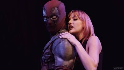 Deadpool loud hardcore role play with a sensual blonde on fire on vidgratis.com