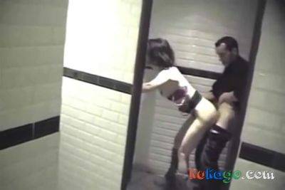 Couple Caught In Restaurant Bathroom on vidgratis.com