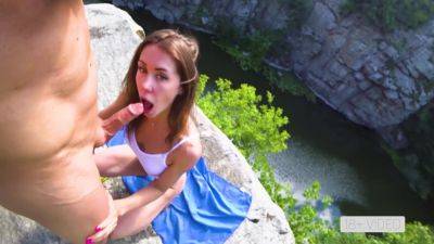 Wild Public Fucking On A High Cliff In Canyon With Mia Bandini - Italy on vidgratis.com
