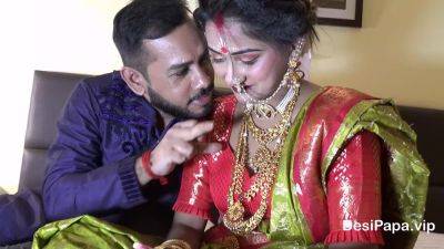 Newly Married Indian Girl Sudipa Hardcore Honeymoon First night sex and creampie - Hindi Audio - India on vidgratis.com