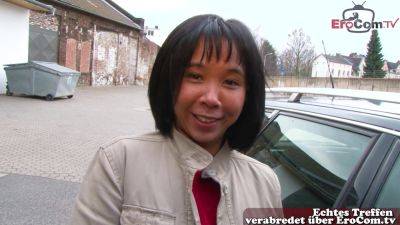 German asian teen next door pick up on street for female orgasm casting - Germany - Thailand on vidgratis.com