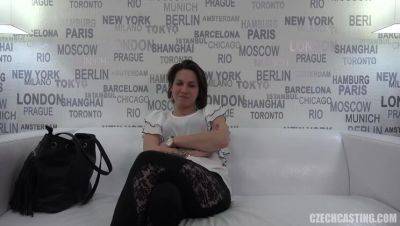 Mellow Czech Brunette in Casting - Czech Republic on vidgratis.com