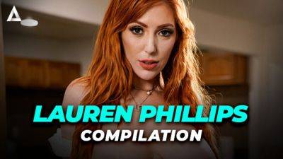 GIRLSWAY - HOT REDHEAD LAUREN PHILLIPS COMPILATION! SQUIRTING, ROUGH FINGERING, GROUP SEX, & MORE... on vidgratis.com