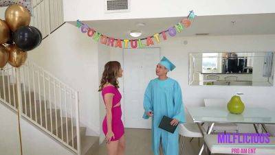 Stepmom Anya Olsen Fucking on Graduation Day on vidgratis.com