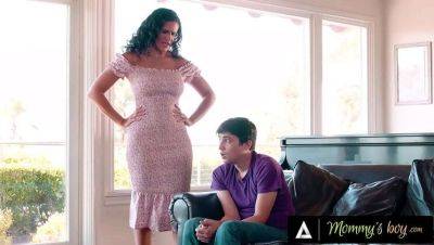 Naughty Stepson Gets Disciplined by Hot Stepmom Penny Barber on vidgratis.com