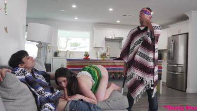 Filling My Step-Sis's Piñata with Alyx Star and Big Tits on vidgratis.com