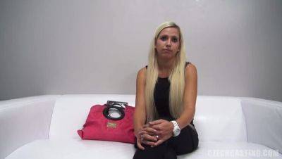 Gorgeous Blonde Jana: A Casting Couch Delight - Czech Republic on vidgratis.com