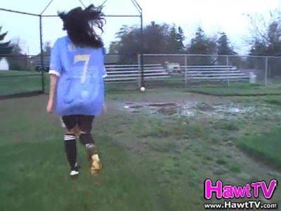 Euroslut soccer teens go lesbo on vidgratis.com