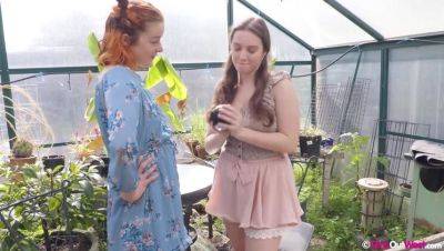 Jessie G and Willow: The Mystical Big Tit Redheads on vidgratis.com