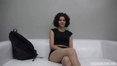 Sultry Brunette Nikol in Casting - Czech Republic on vidgratis.com